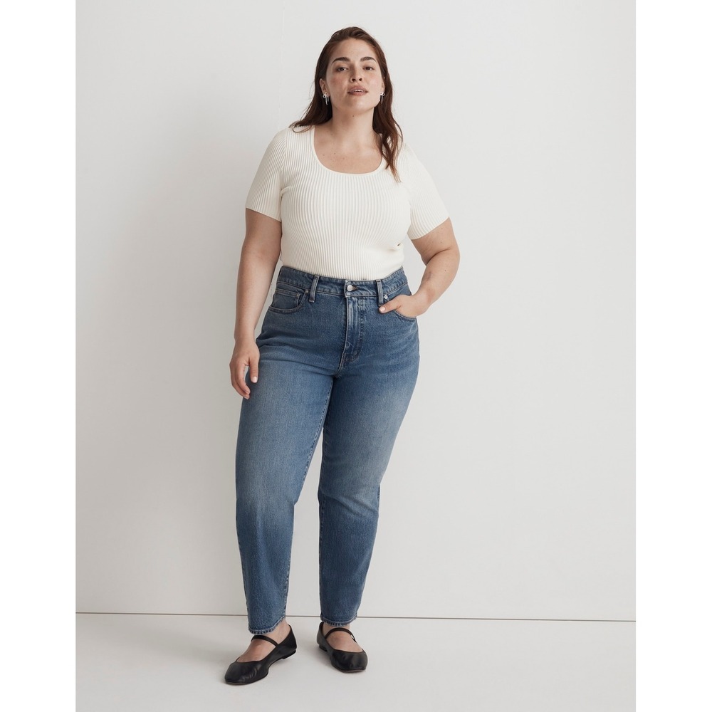 Madewell Jeans Womens 20W The Perfect Vintage Jean Kepler Wash Raw Hem High Rise